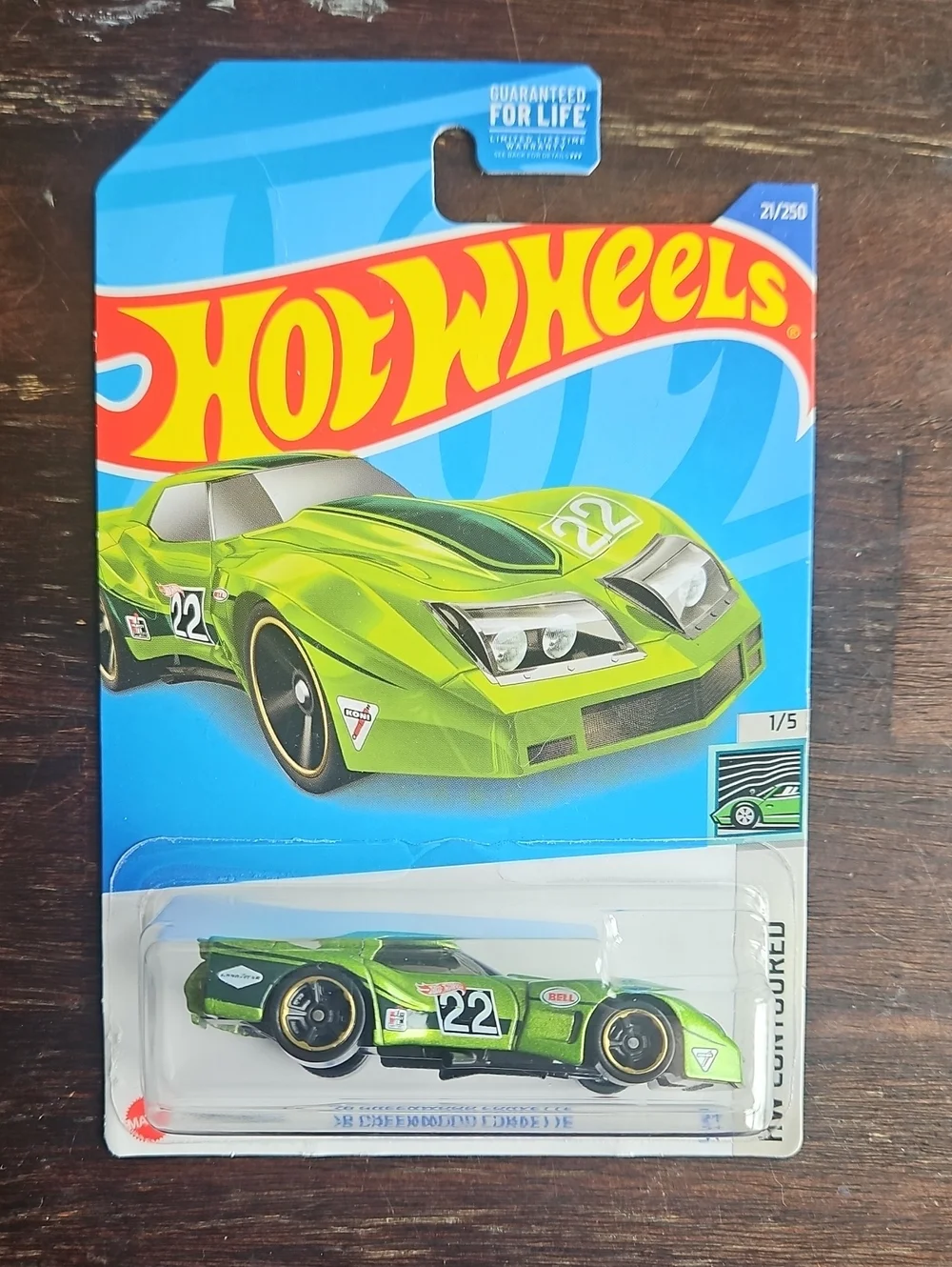 '76 Greenwood Corvette 2021 Hot Wheels Car